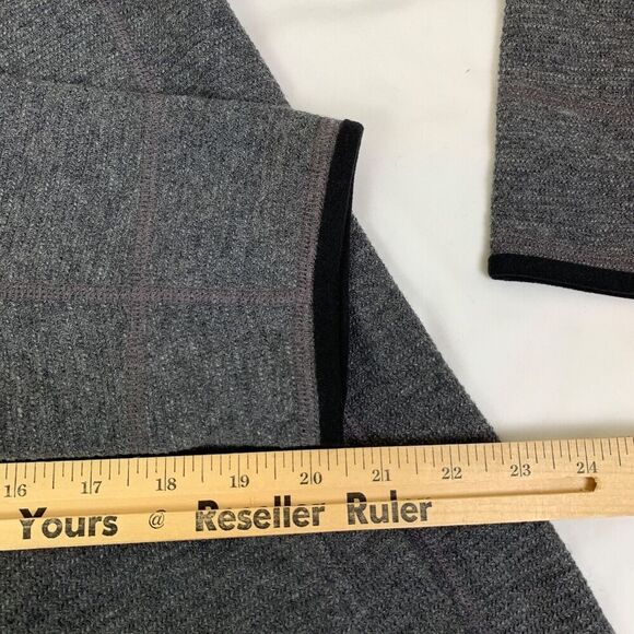 NWT prAna Henley Mens Large Gray Heather Long Sleeve Leonidas Wool - Picture 9 of 13